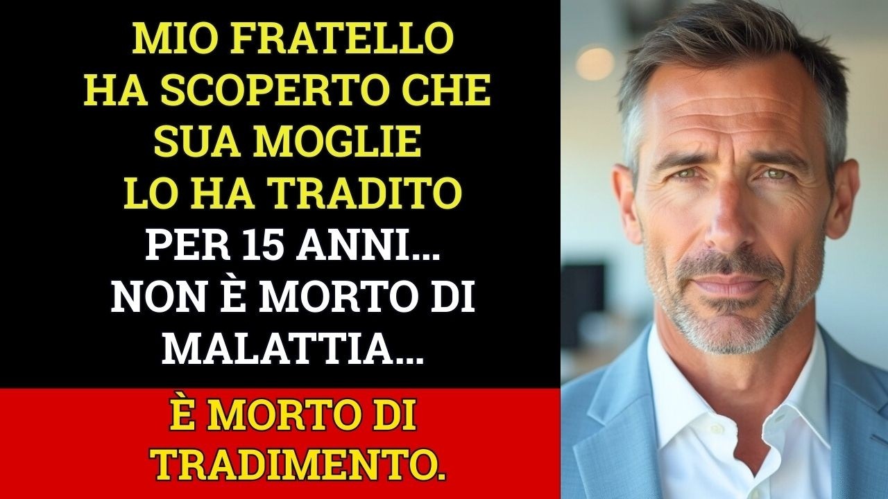Mio FRATELLO Morì Con Il Cuore Spezzato Dopo Aver Scoperto Che Sua Moglie Fu Infedele Per 15 Anni