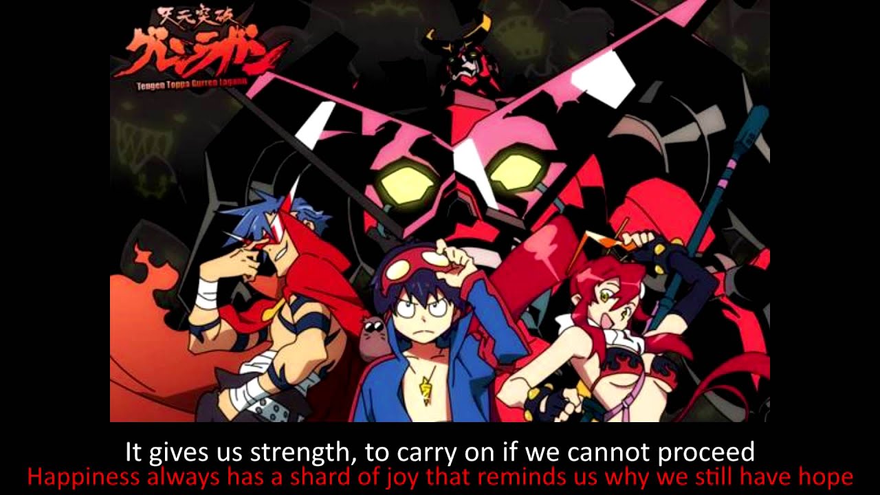 [Tengen toppa Gurren Lagann] Happily Ever After [English Adaptation Easy Mode Karaoke]