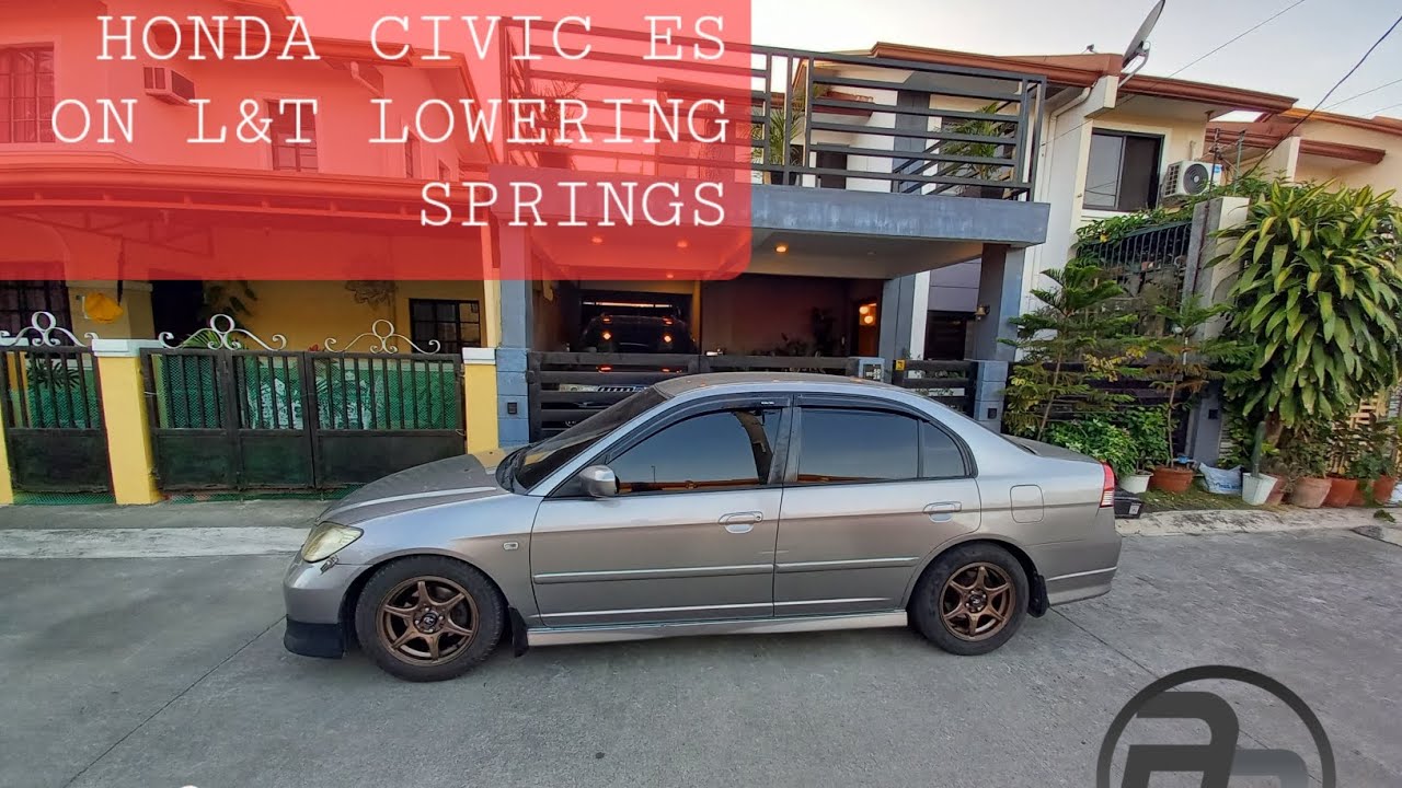 HONDA CIVIC ES on L&T Lowering springs by AUTOBOYS.