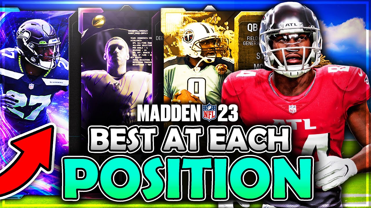THE *BEST CARDS* AT EACH POSITION in Madden 23 Ultimate Team