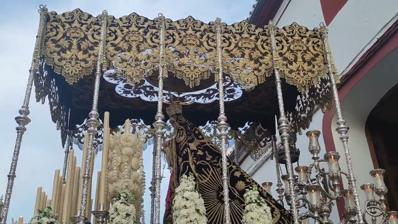 Salida de Nuestra Señora de los Dolores, Hermandad Sacramental. Semana Santa de Espartinas 2023