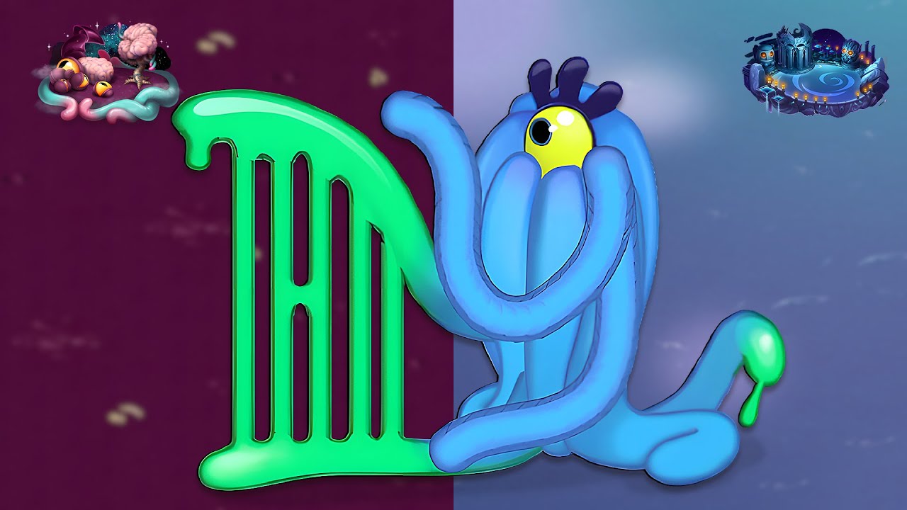 Gloptic - All Monster Sounds & Animations (My Singing Monsters)