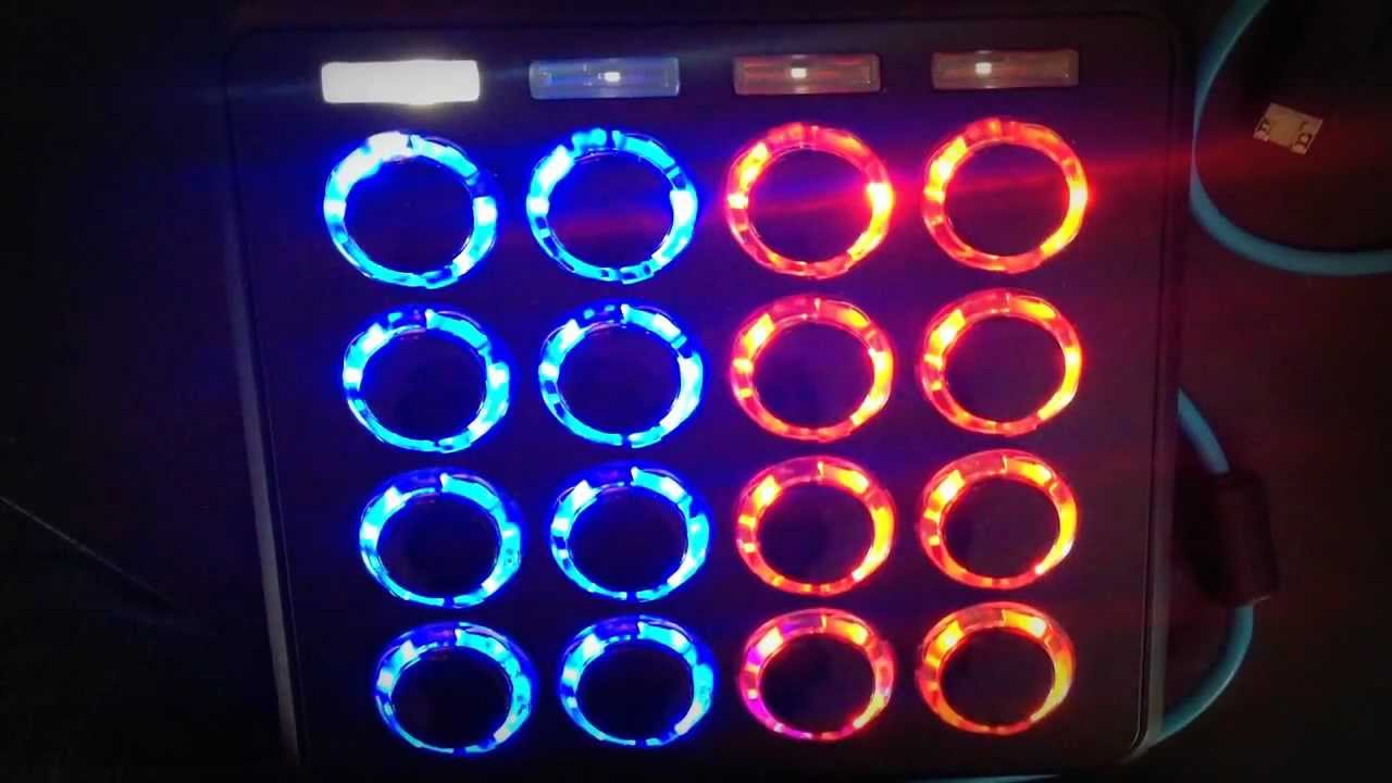 MIDI Fighter 3D + Reason: 