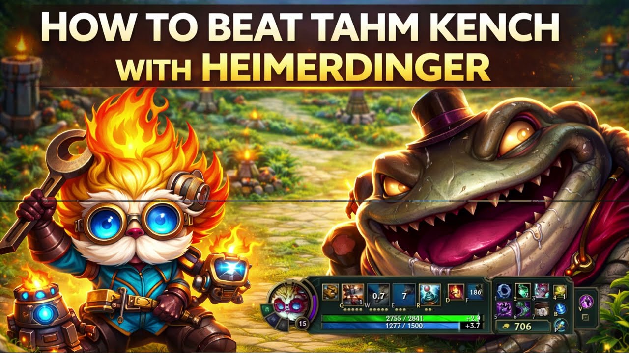 &ldquo;Anti-Tank Heimerdinger Build &ndash; 37K Damage&rdquo;
