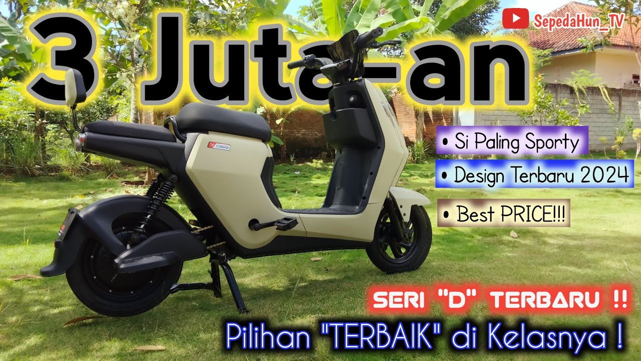 Sepeda Listrik VIRAL, 3 juta-an Banyak Upgrade, U Winfly D60 D65, #Sepeda Listrik #Uwinfly #moped