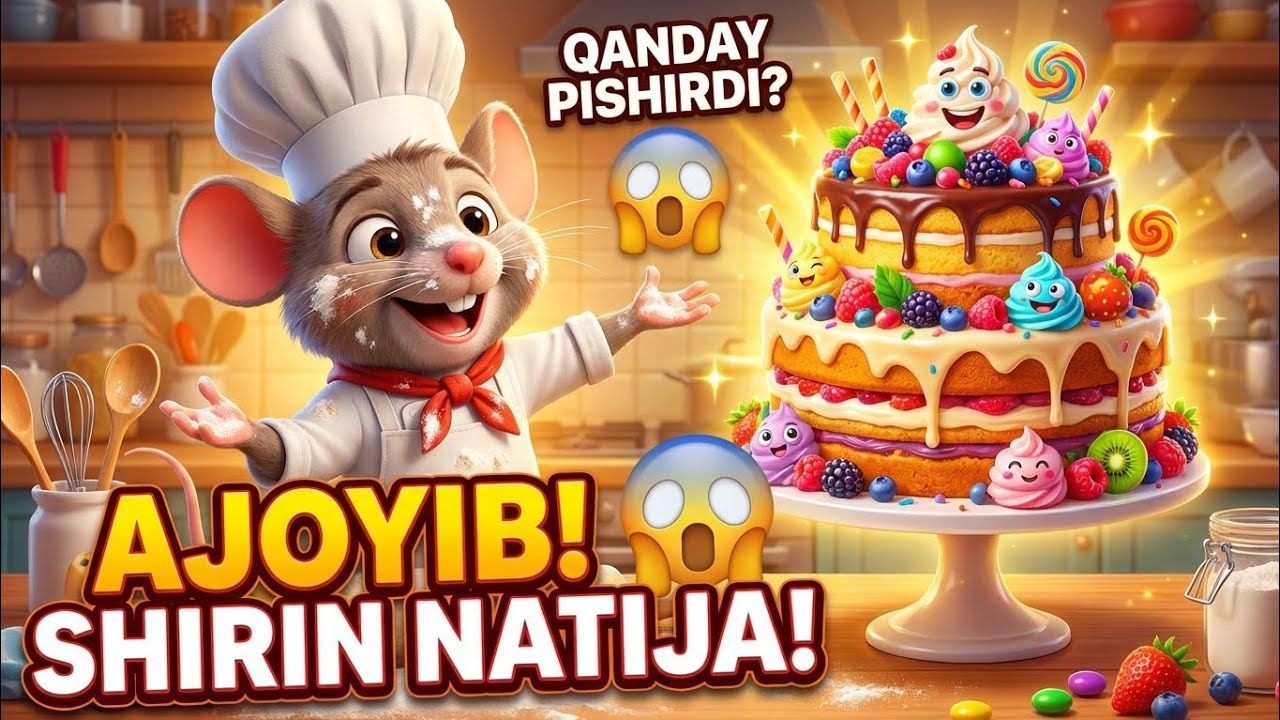 SHIRIN TORT Pishirishning ENG YAXSHI Usuli 🤯