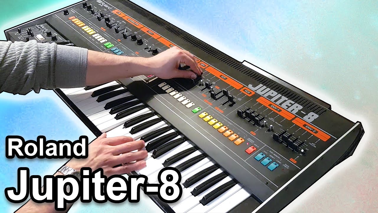 ROLAND JUPITER-8 - Sound FX, Noise & Textures | Synth Demo