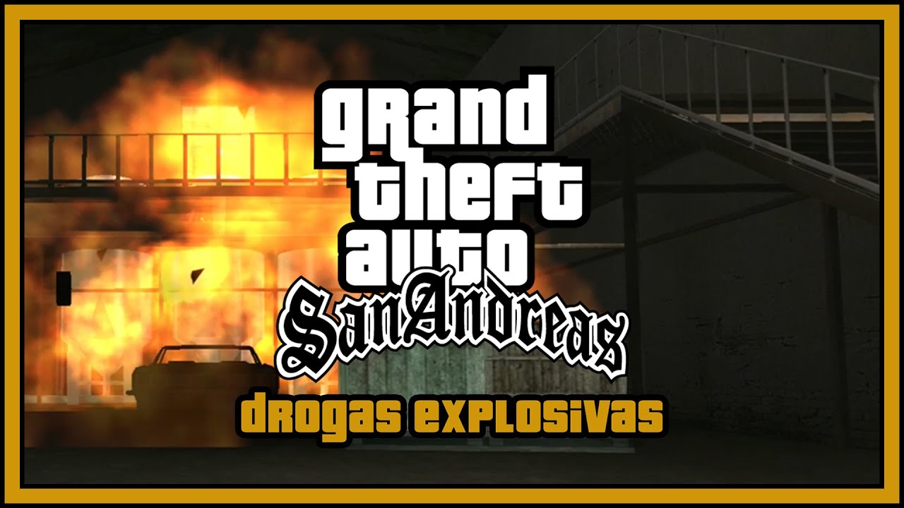 GTA San Andreas Android: Gameplay 100% - Missão 57 | Drogas Explosivas - No Gamepad