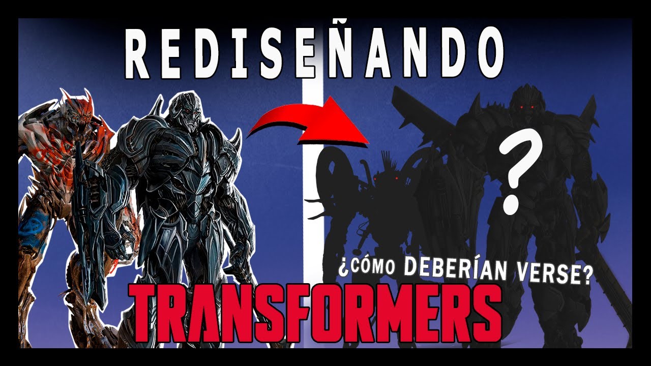 Rediseñé a los DECEPTICONS del BAYVERSE ( Photobashing & concept art)