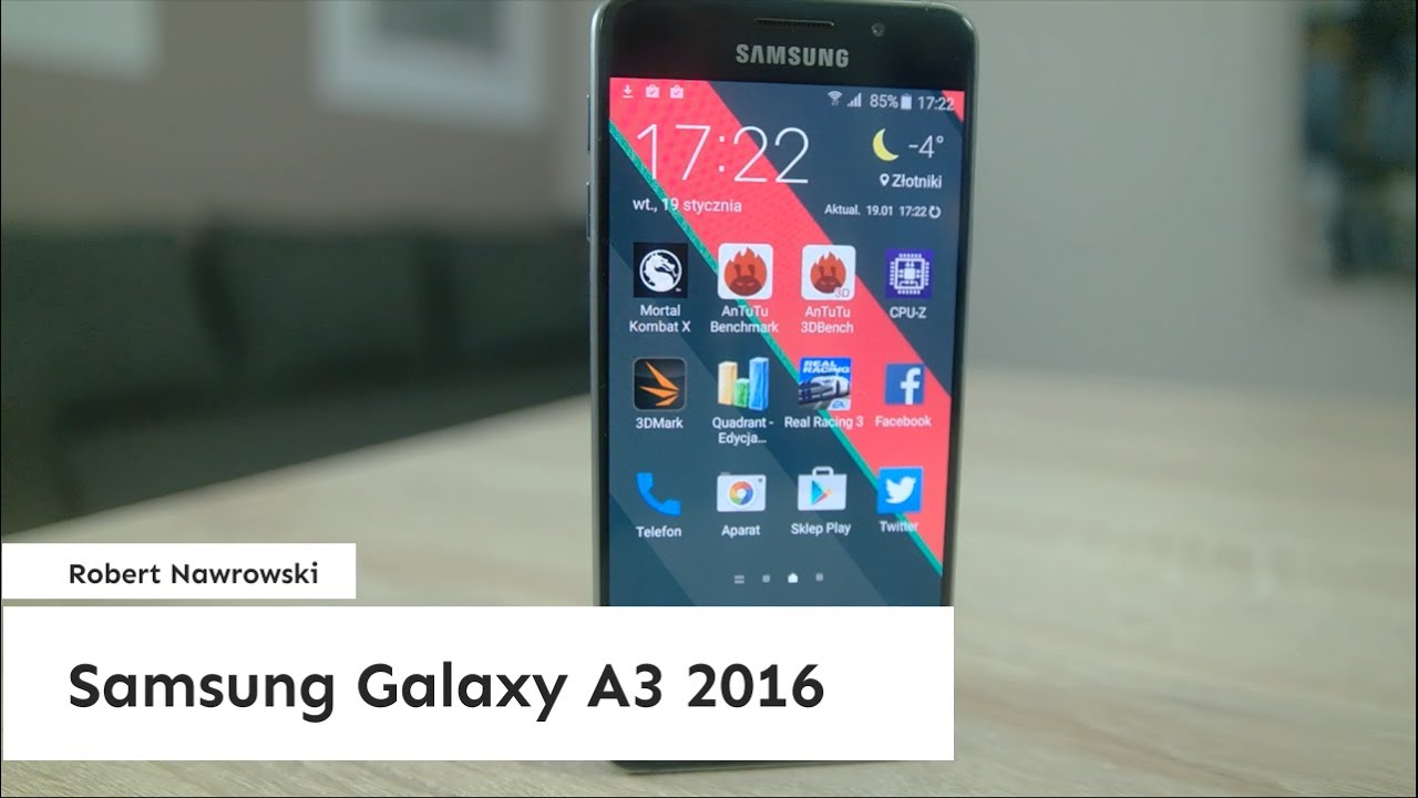 Samsung Galaxy A3 2016 Pierwsze wrażenia | Robert Nawrowski | Robert Nawrowski