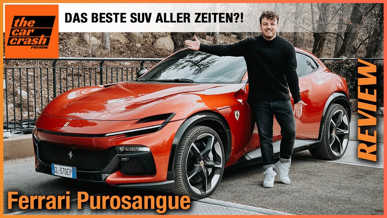 Ferrari Purosangue im Test (2023) Das BESTE SUV aller Zeiten? Fahrbericht | Review | V12 Sound | POV