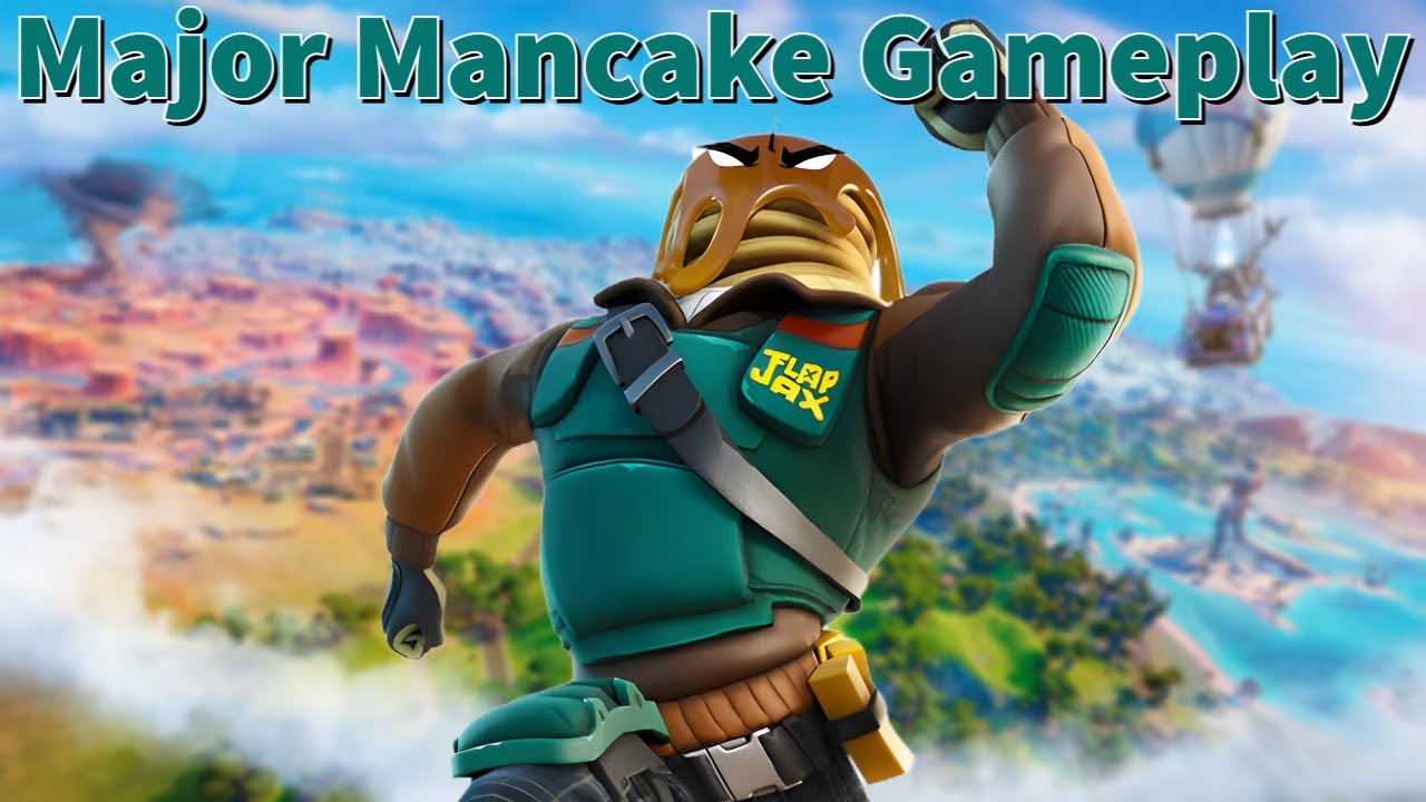 Major Mancake Gameplay | Fortnite - No Commentary