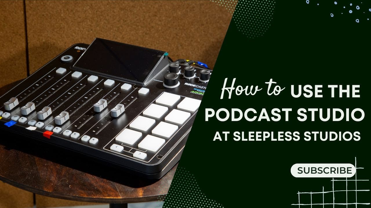 How to Use Our Podcast Studio | Rodecaster Pro 2, Microphones, Headphones