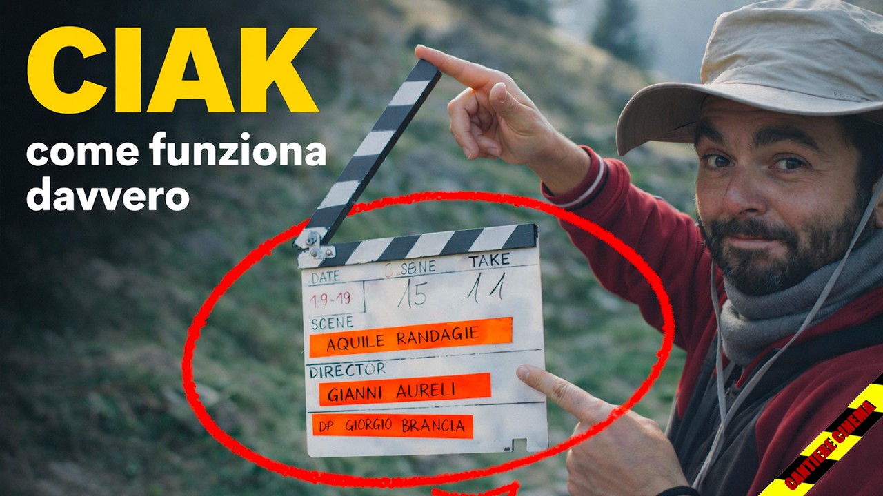 Il ciak come funziona davvero! Te lo spiego! A grande richiesta il video lungo sul ciak! MOTOREEEE!