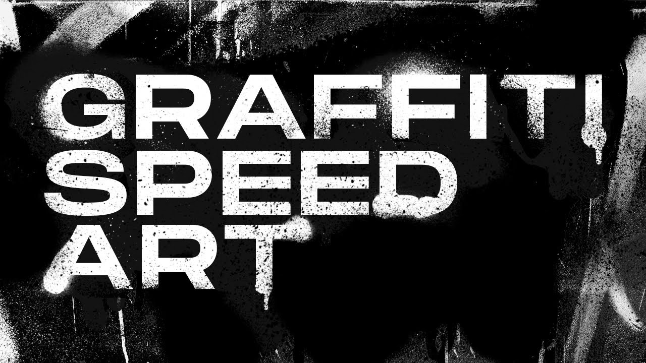 Graffiti speed art on Photoshop CC