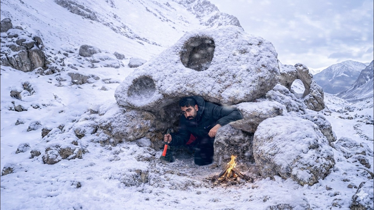 Caught in a Brutal Winter Blizzard — The Strange Cave That Saved My Life