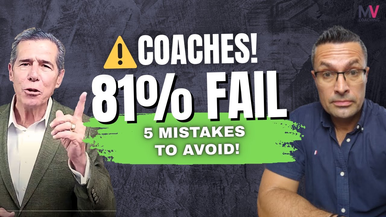 How to Succeed as a Coach | Avoid These Common Coaching Mistakes