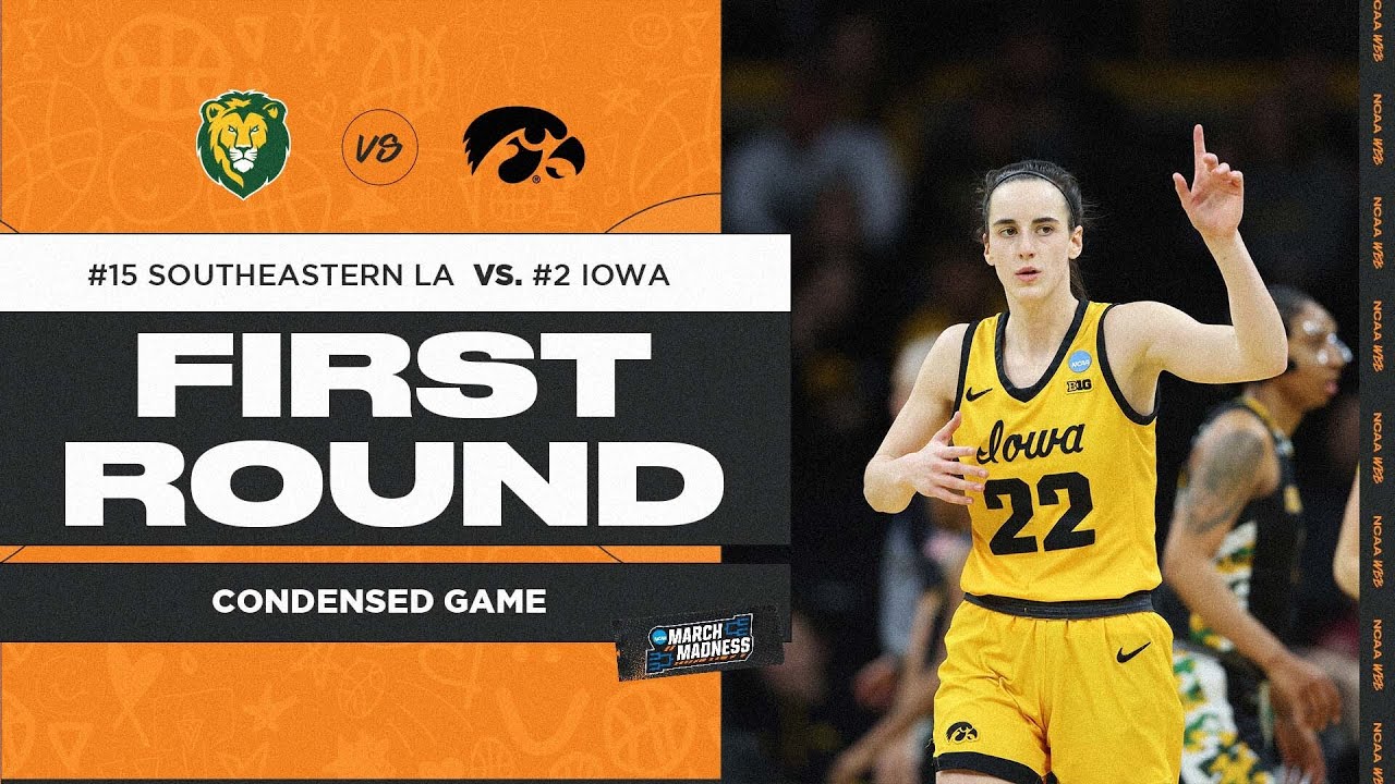 Iowa vs. Southeastern La. - First Round NCAA tournament extended highlights