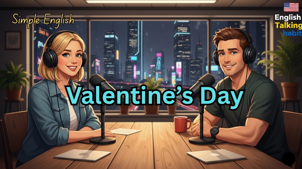 How to Talk About Valentine’s Day in English | Easy Conversation Practice | Podcast