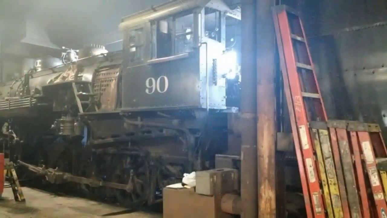 Strasburg Railroad mechanical shop tour 2018