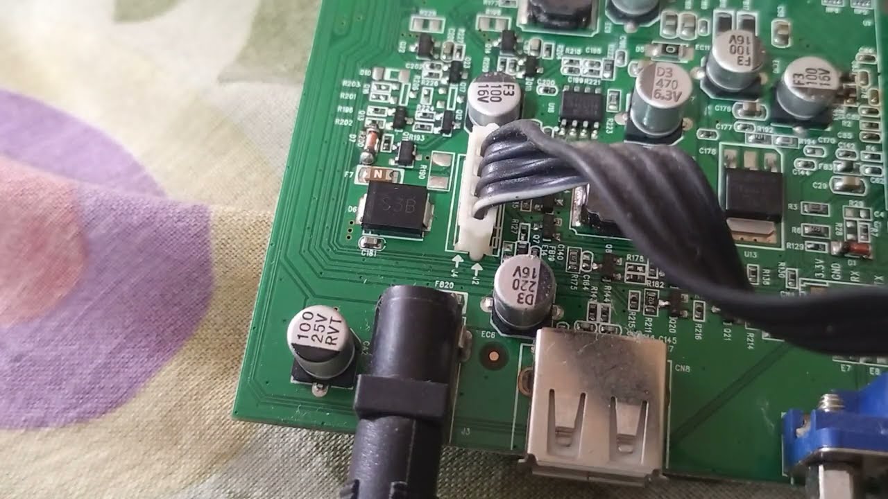 TV cce de led não liga travada  no led vermelho como resolver