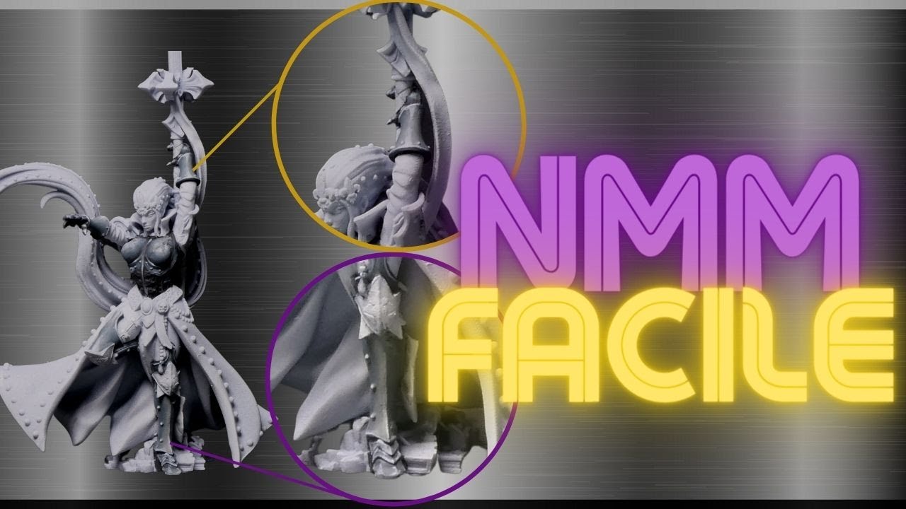 LE NMM FACILE : TUTO DEBUTANT NMM ARGENT POUR FIGURINES ET WARHAMMER