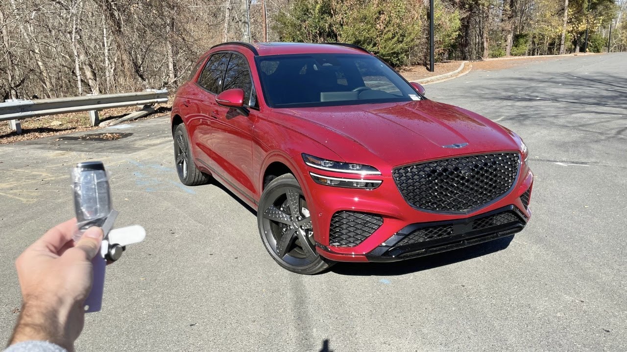 2024 Genesis GV70 AWD Sport Prestige: Start Up, Test Drive, Walkaround, POV and Review