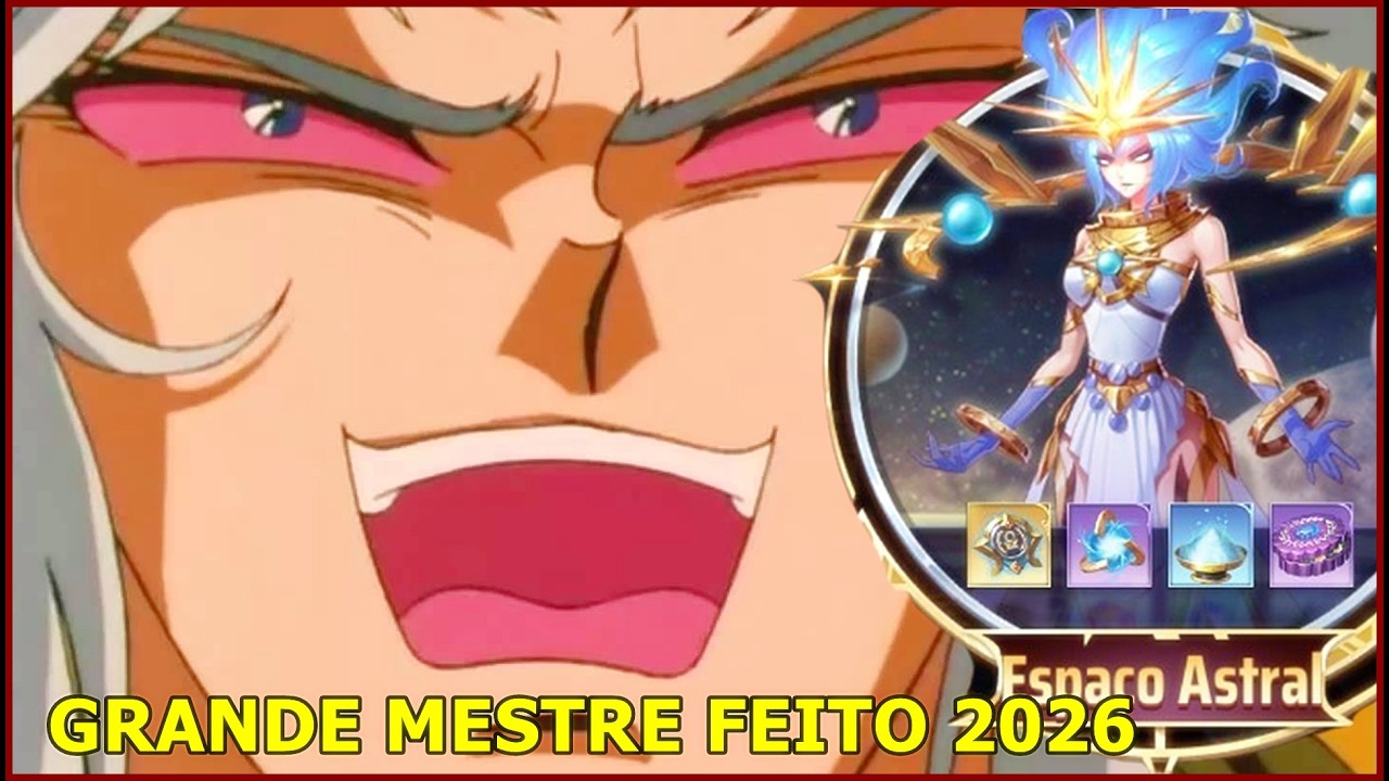 ESPAÇO ASTRAL GRANDE MESTRE EM 23 DIAS DE CONTA SAINT SEIYA AWAKENING GUIA SERVIDO 149
