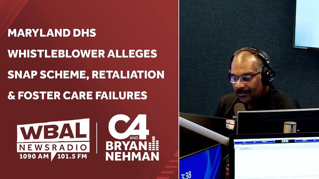 Maryland DHS Whistleblower Alleges SNAP Scheme, Retaliation, and Foster Care Failures
