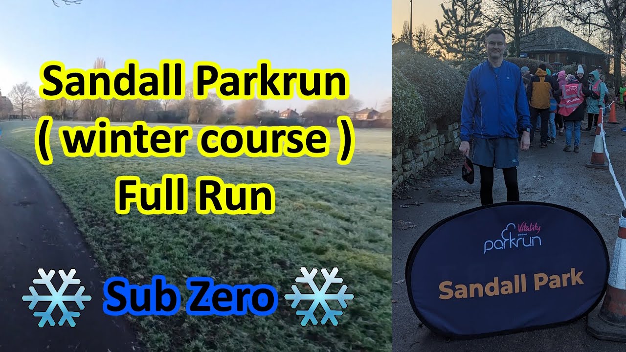 Sandall Park Parkrun Winter Course Full Run