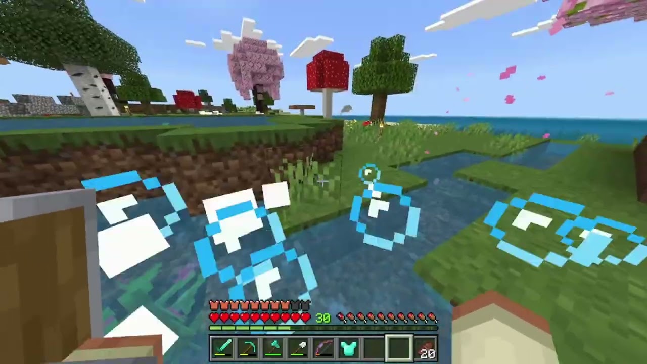 showcasing some Minecraft worlds