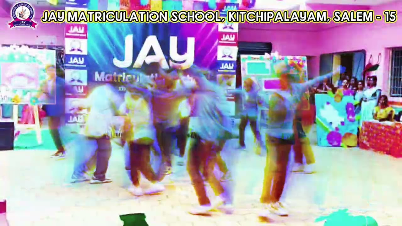 Students Rock the Stage 🔥 | Mixed Tamil Songs Dance | Magic of Language Day | Jay School | #salem