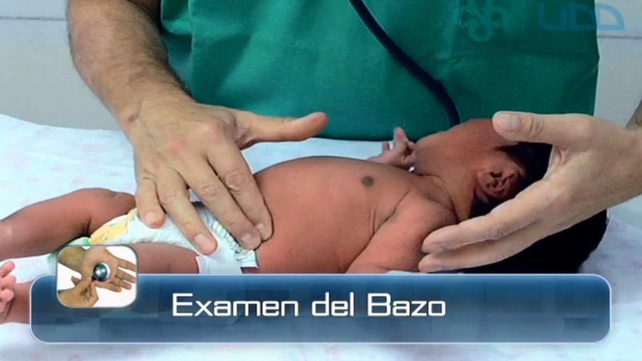 🌟EXAMEN DEL BAZO DEL RECIÉN NACIDO🌟