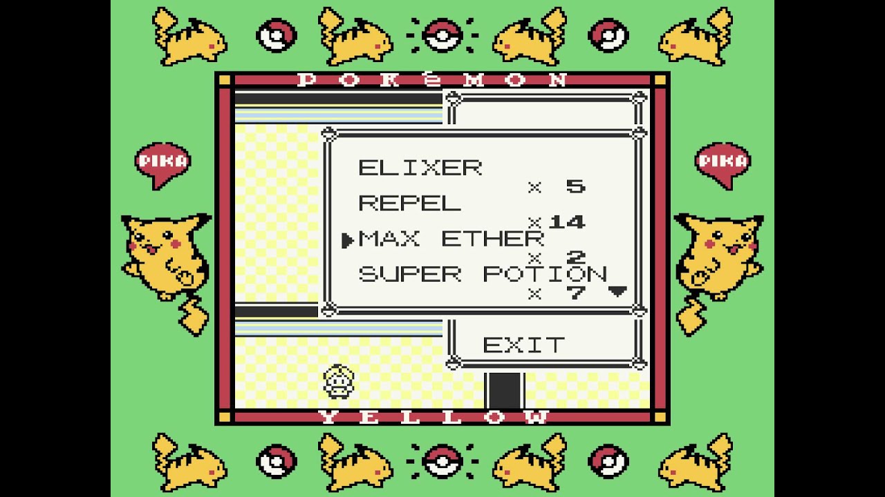 Pokemon Yellow Saffron City Gym