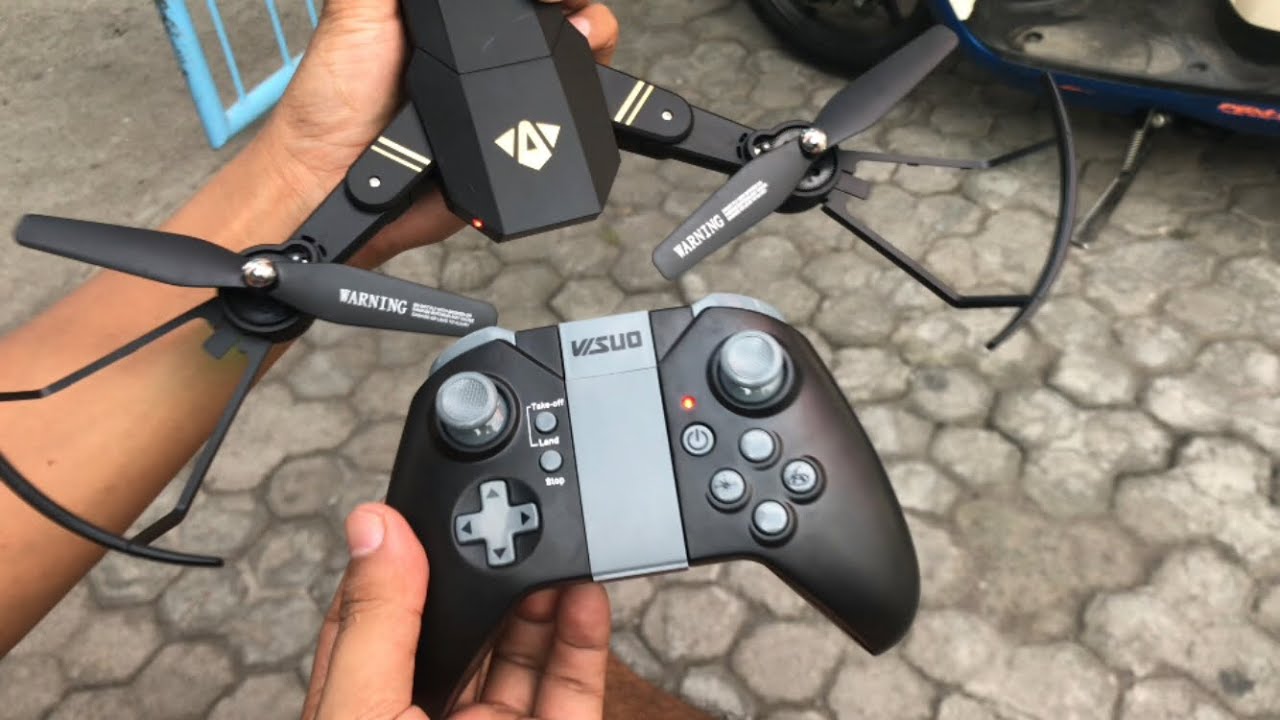 Cara Menerbangkan Drone VISUO XS809HW Pertama Kalinya!