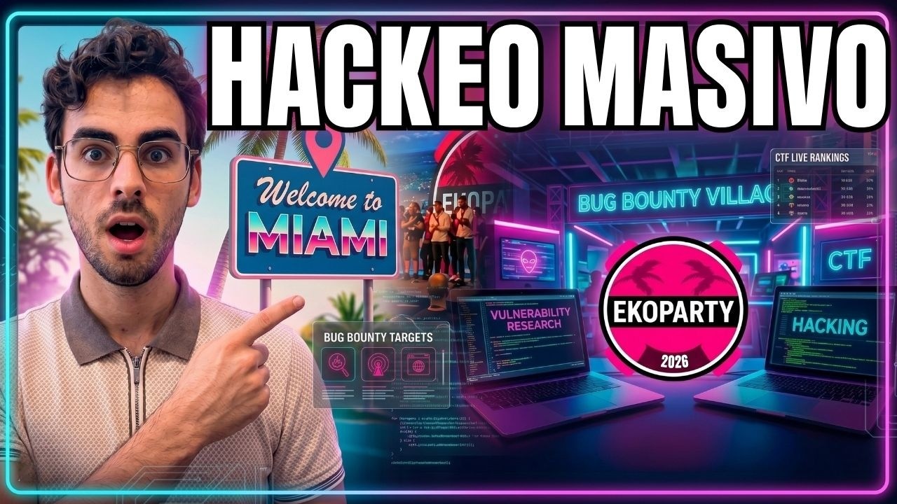 As&iacute; es por dentro un EVENTO de HACKING REAL | Ekoparty Miami 2026