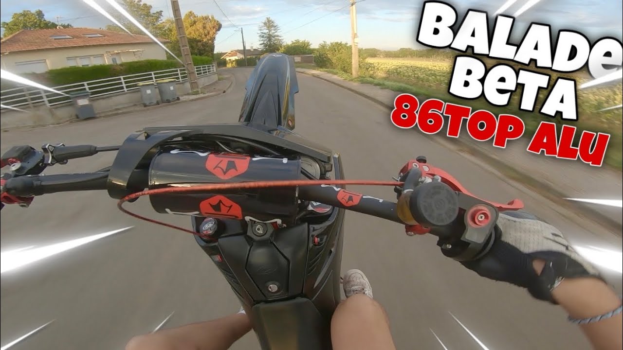 Balade en Beta 86Top Alu 🚀