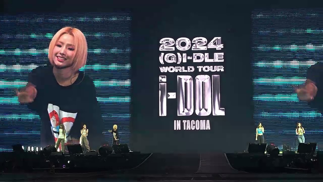 (G)I-DLE - Soundcheck - Intro + Fate - iDOL Tour in Tacoma, WA - Tacoma Dome (09/06/2024)