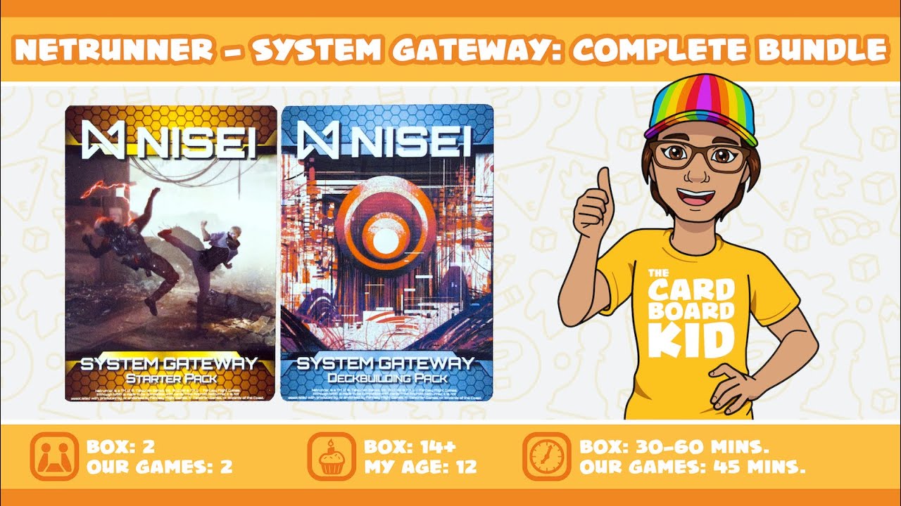 The Cardboard Kid - 309: Netrunner - System Gateway: Complete Bundle