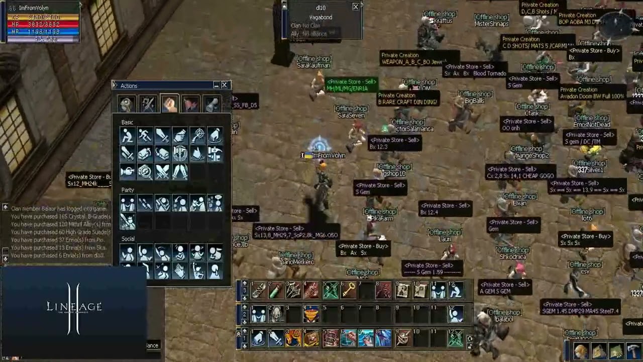 Lineage 2 Crafting TOP B WEAPON 60% CHANCE x3 Low Rate
