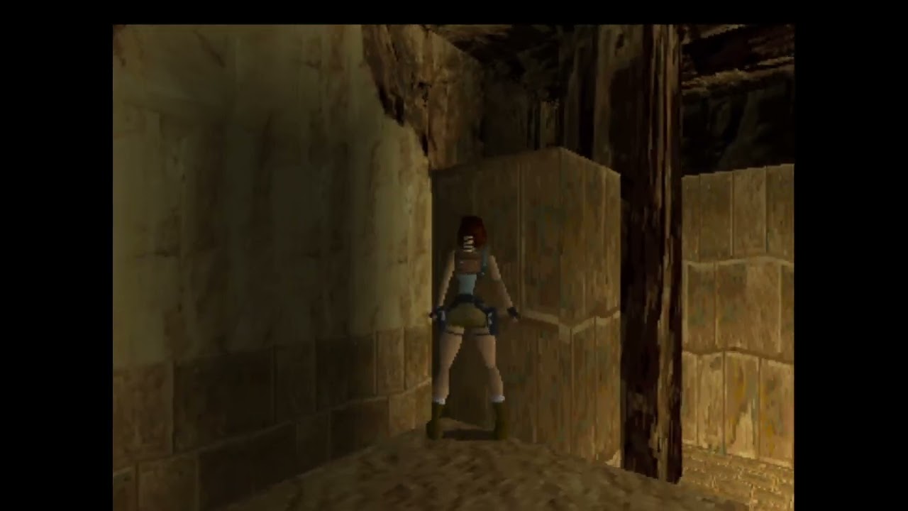 Tomb Raider 1 (PS1) - Nivel 12 parte 2: Egipto - El santuario del Scion