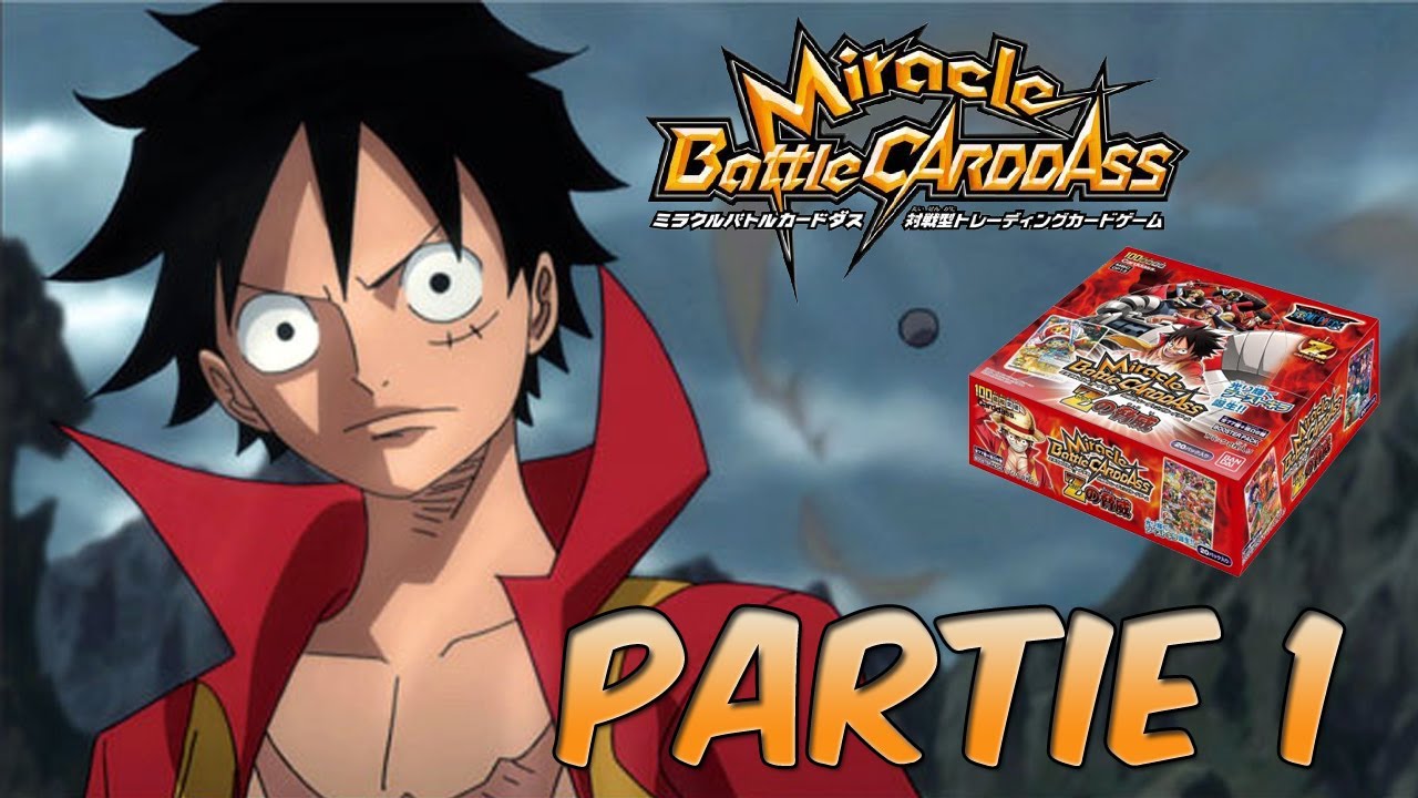 One Piece Miracle Battle Carddass | Série 13 Partie 1 On Commence Fort