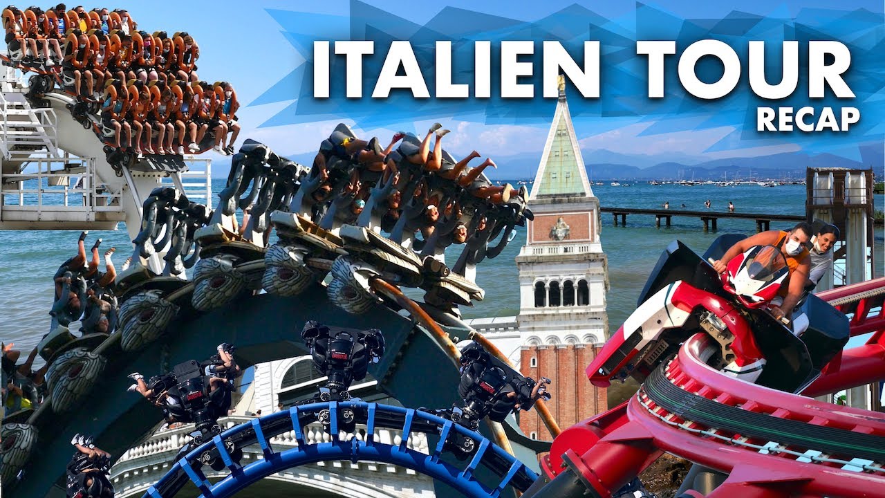 [Recap] Italien Freizeitpark-Trip Sommer 2021 | Mirabilandia, Gardasee, CanevaWorld, Gardaland, ...