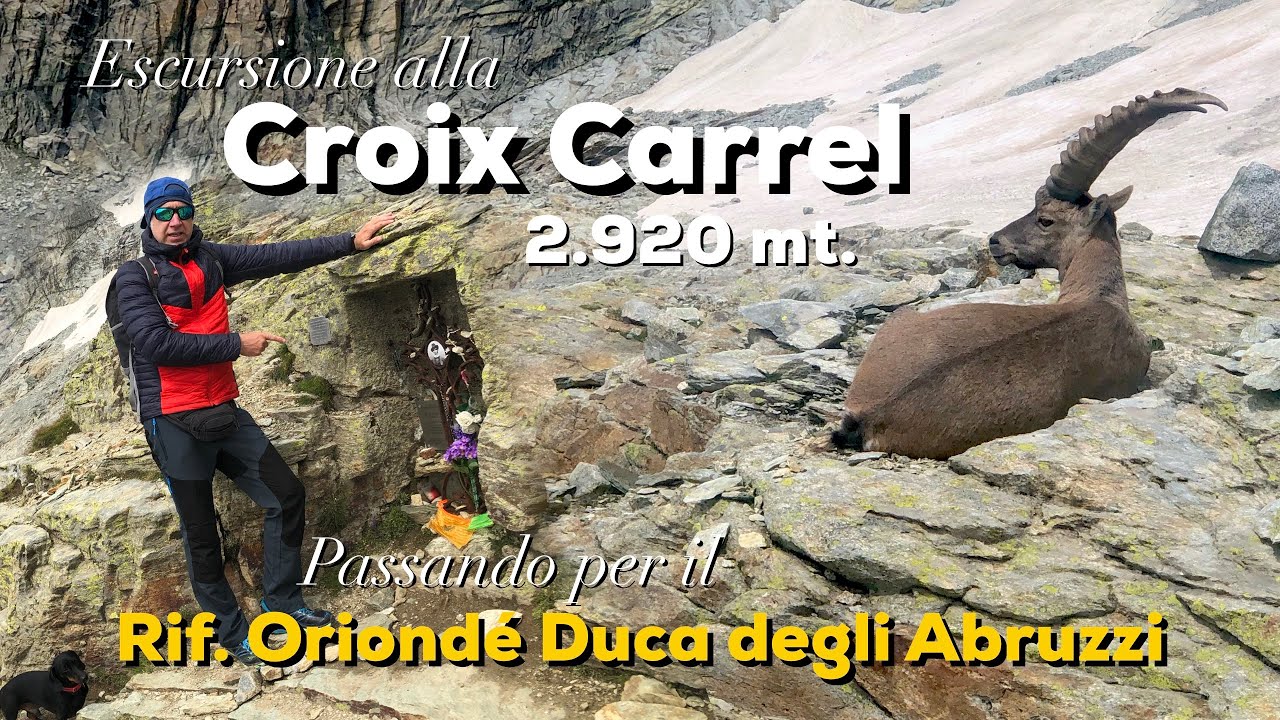 Escursione da Cervinia alla Croce Carrel 2.920 mt. HD 1080