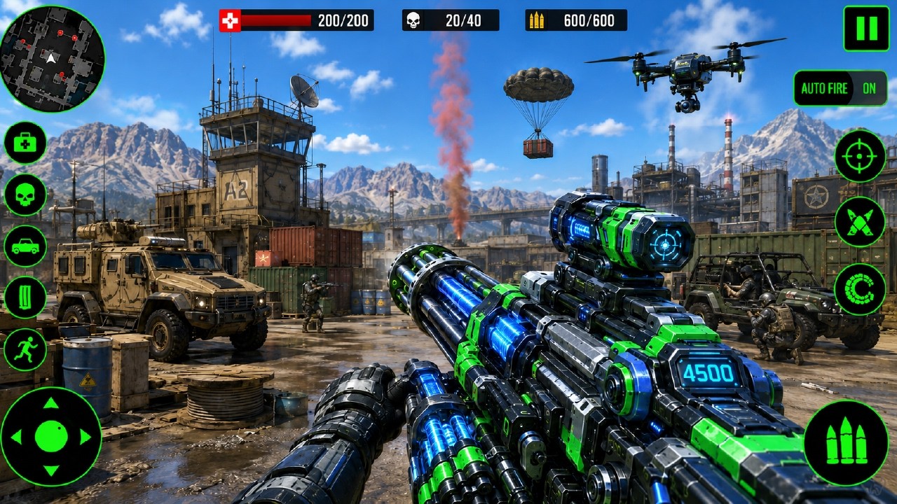 Gun Strike Ops - FPS Shooting game - Counter Terrorist Gun Strike _ Gun Game Android Gameplay