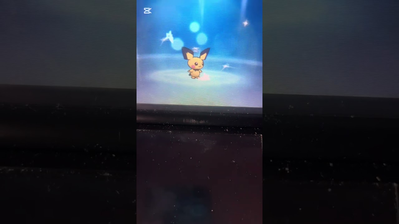 Shiny Pichu in SOS chain and evolved it to Alolan form Raichu