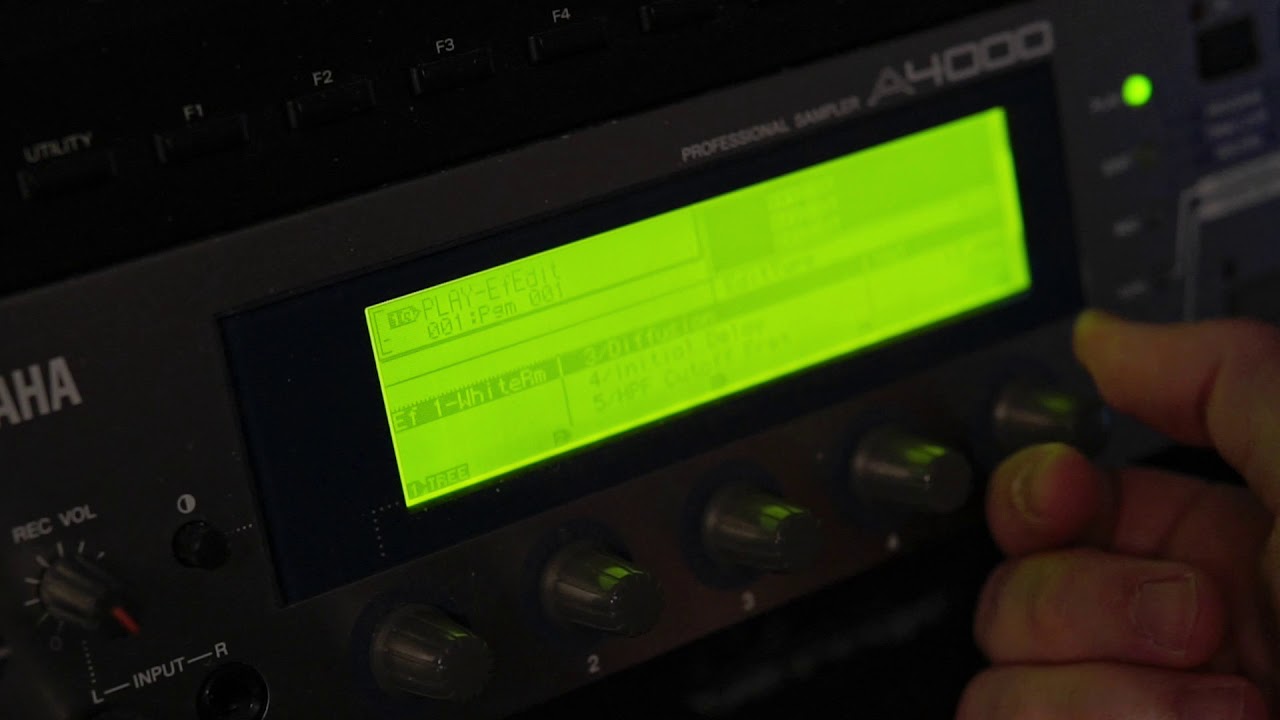Yamaha A4000 Effects
