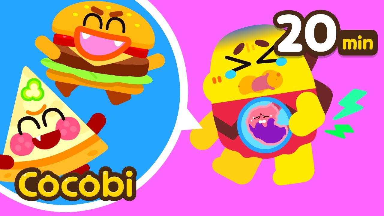 Overeating is Bad for You! | Healthy Habits Songs for Kids | Cocobi