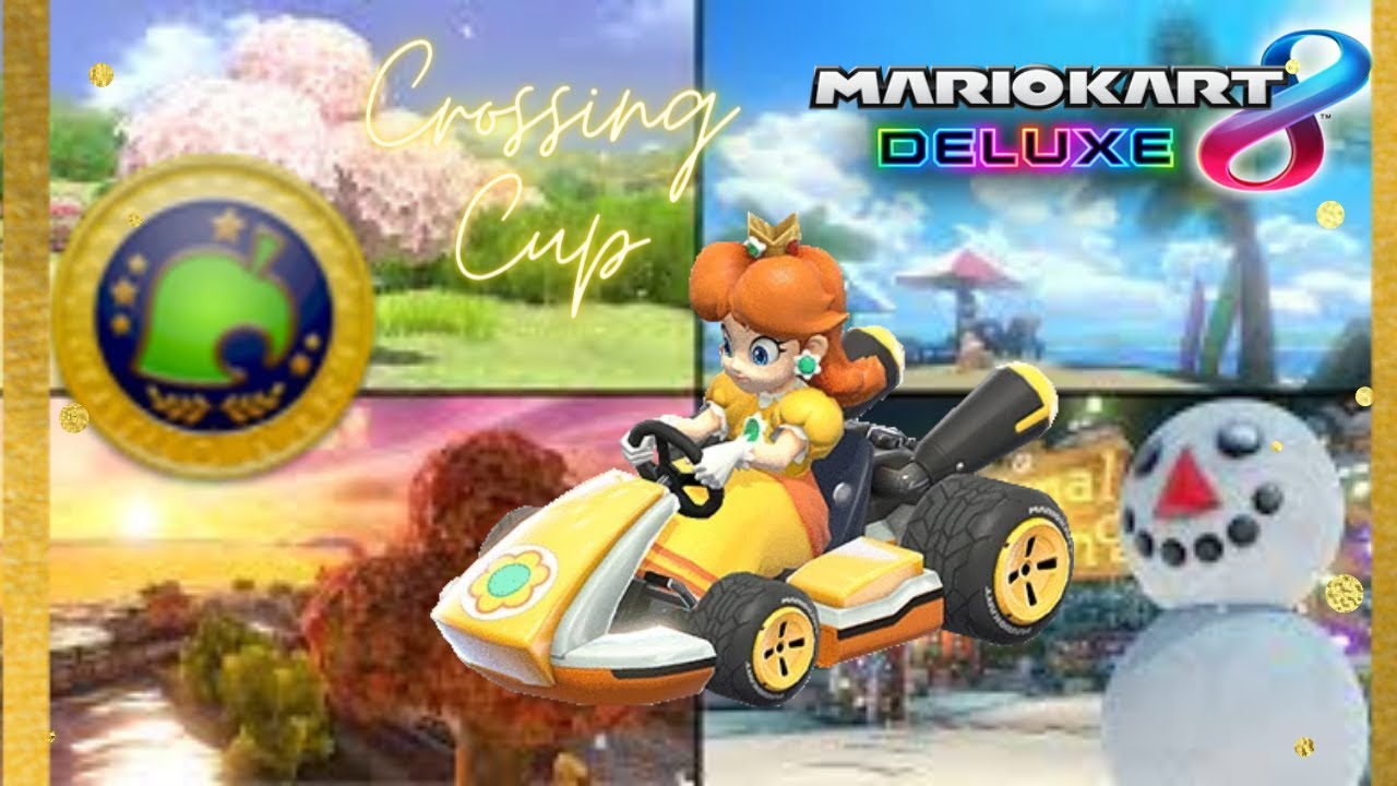 ✿ Mario Kart 8 deluxe - Crossing Cup 150cc | Daisy Gameplay | ✿