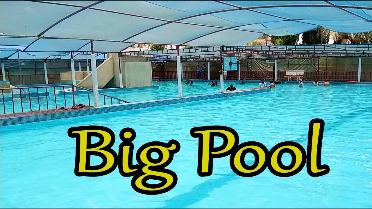 Big Pool II Big Swimming Pool II Super Al Siraj Farm House in Karachi II Imran Zaman